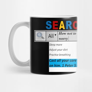 Search for Worry Relief Mug